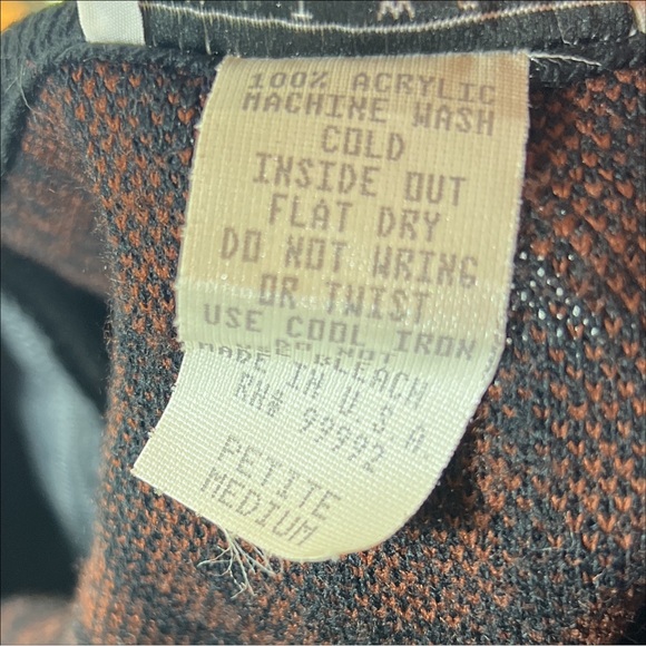 Prosperity Knitwear Vintage Leopard Print Tunic Sweater Size M Mobwife A… - Picture 6 of 6